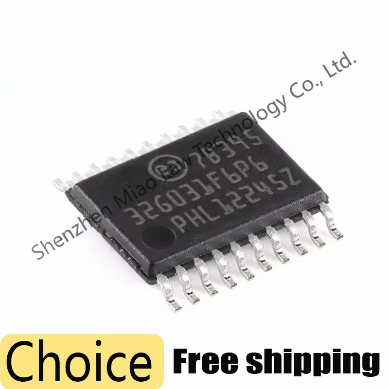 5pcs STM32G031F6P6 TSSOP-20 STM32G031 STM32 G031F6P6 STM32G ARM Cortex-M0+ 32-bit MCU Microcontroller MCU IC Chip New Original