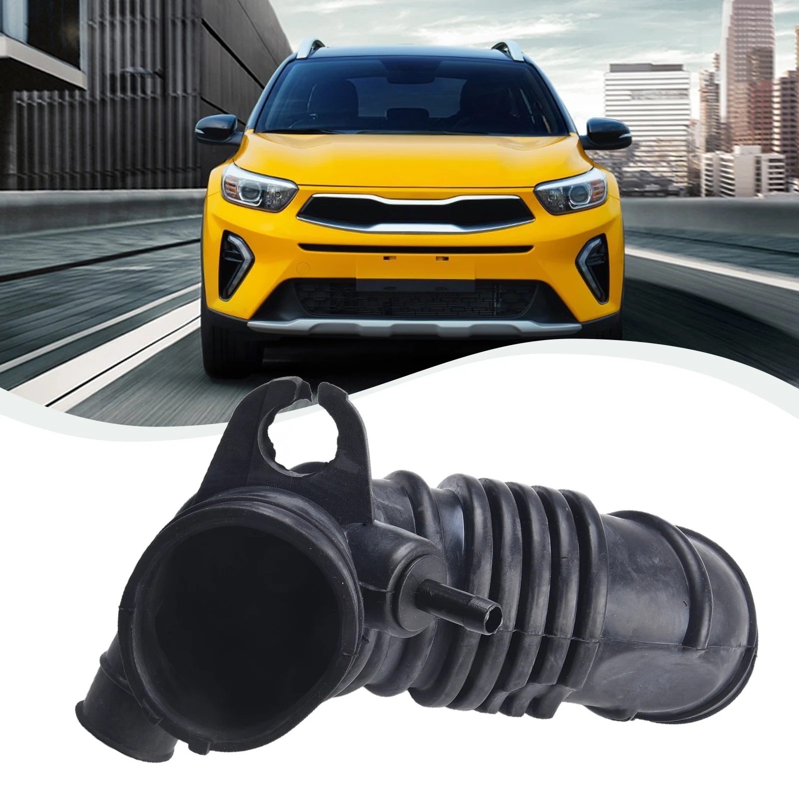 

Автомобильные аксессуары для KIA для Rio 2005-2011, впускной шланг, черная, простая установка для Hyundai, Accent