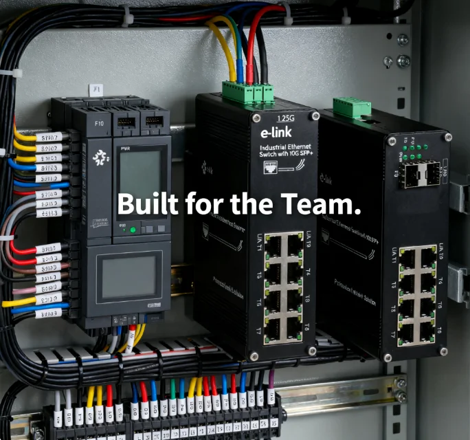 LNK-IMC208G 8 Port 10/100/1000T 802.3at  Mini Gigabit Power Ethernet Switch