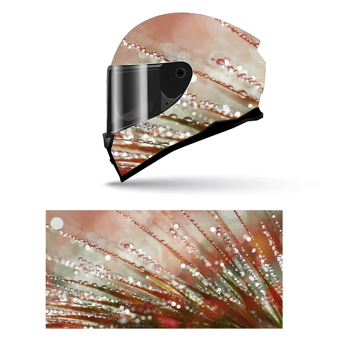 

water drop wallpaper Helmet Stickers Self Adhesive Racing Motorcycle Custom Helmet Wrap Decals and Vinyl Decal Stickers