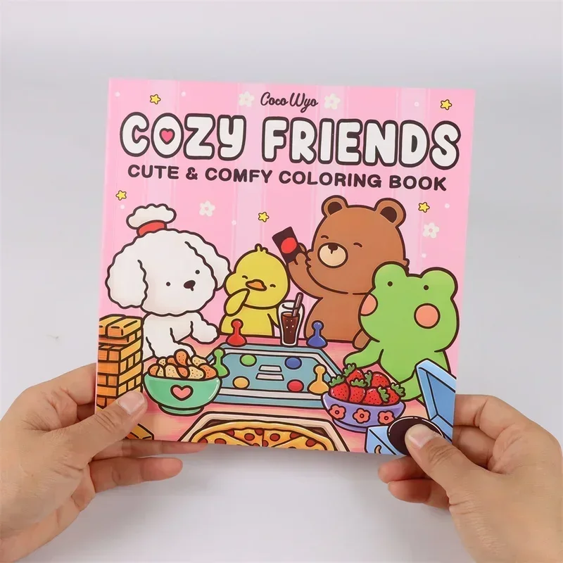 Spooky Cutie Coloring Book For Adults And Teens Featuring Adorable Creepy Creatures Cozy Hygges Moments For Relaxation Gift