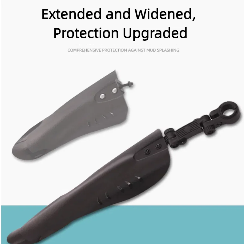 

Quick-Release MTB Fender - "Big Flying Fish" Universal Mountain Bike Mudguard，Waterproof Bicycle Splash Guard for Cycling