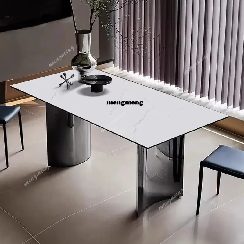 D80 Reading Italian Dining Tables Design Event Study Marble Restaurant Dining Tables Modern Luxury Mesas De Comedor Furniture Ho