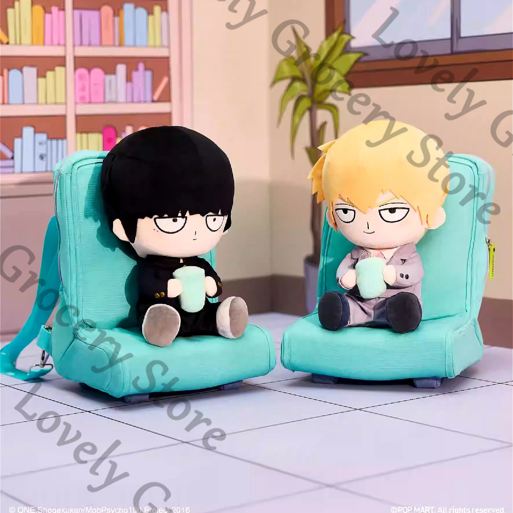 

Anime Mob Psycho 100 Dimple Mobu Saiko Hyaku Kageyama Shigeo Reigen Arataka Cosplay Cartoon Schoolbag Fluffy Maumet Puppet Gift