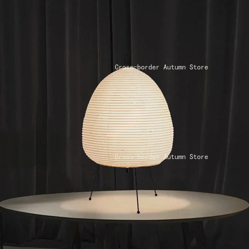 Rice Paper Standing Lamp Bedroom Home Decor Study Living Room Bar Light Fixtures warm light 43*26cm