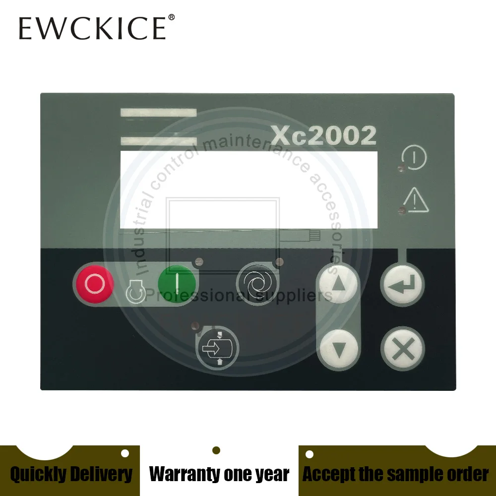 NEW XC2002 1604942202-XC2002 1604942203-XC2002 HMI PLC Silicone Button Front Label Industrial Control Sticker Front Label