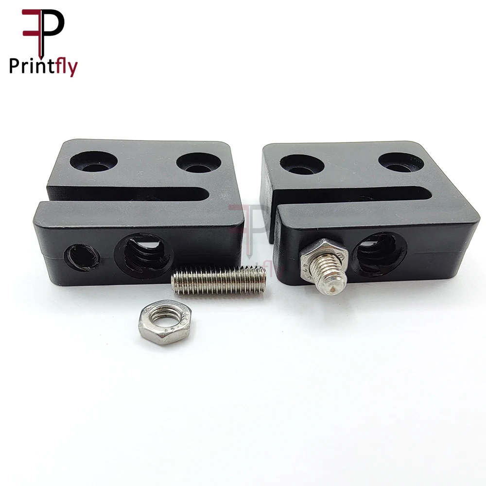 Accesorios para impresora 3D tipo T Openbuilds, tornillo antiretroceso T8, tuerca de 8mm, bloque de paso de 2mm, plomo de 2mm, 4mm, 8mm, POM