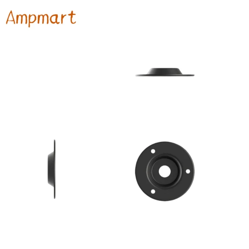 Ampmart 1561BK Einbau-Klinkensockel-Grundplatte, 1/4 Zoll (6,35 mm) Audio-Anschluss-Chassis für Gitarren-Röhrenverstärker DIY – Detail 4