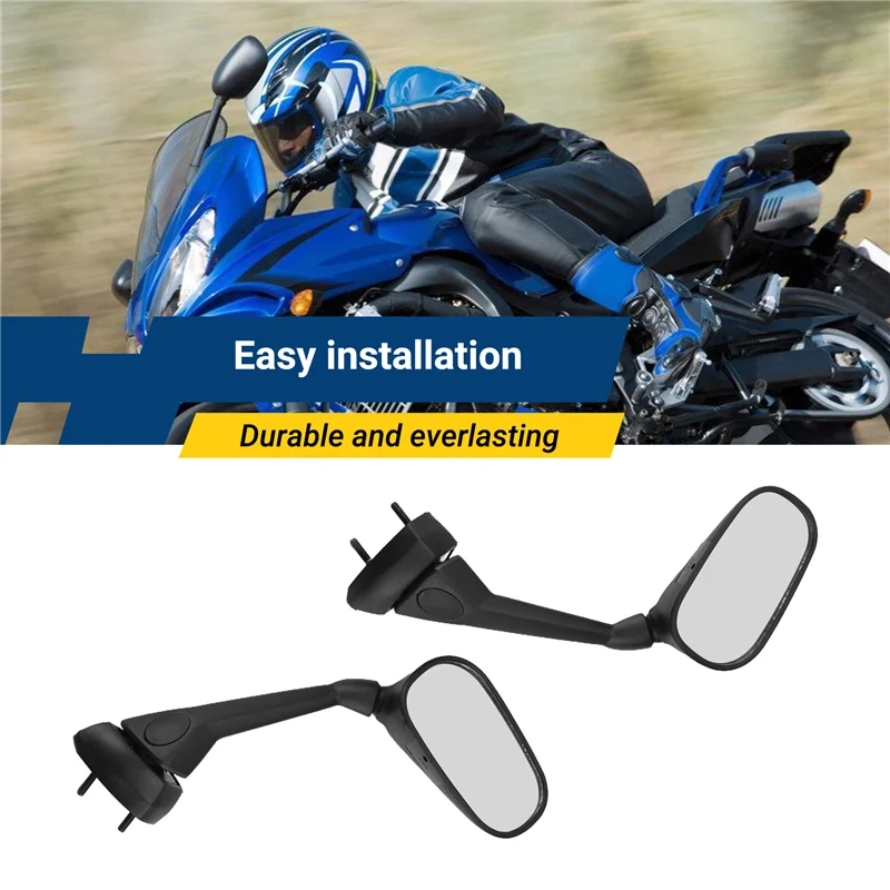 

Motorcycle Rearview Mirror Side Mirrors For Yamaha FZ1 Fazer 2007 2008 2009 2010 2011 2012 2013-A99D