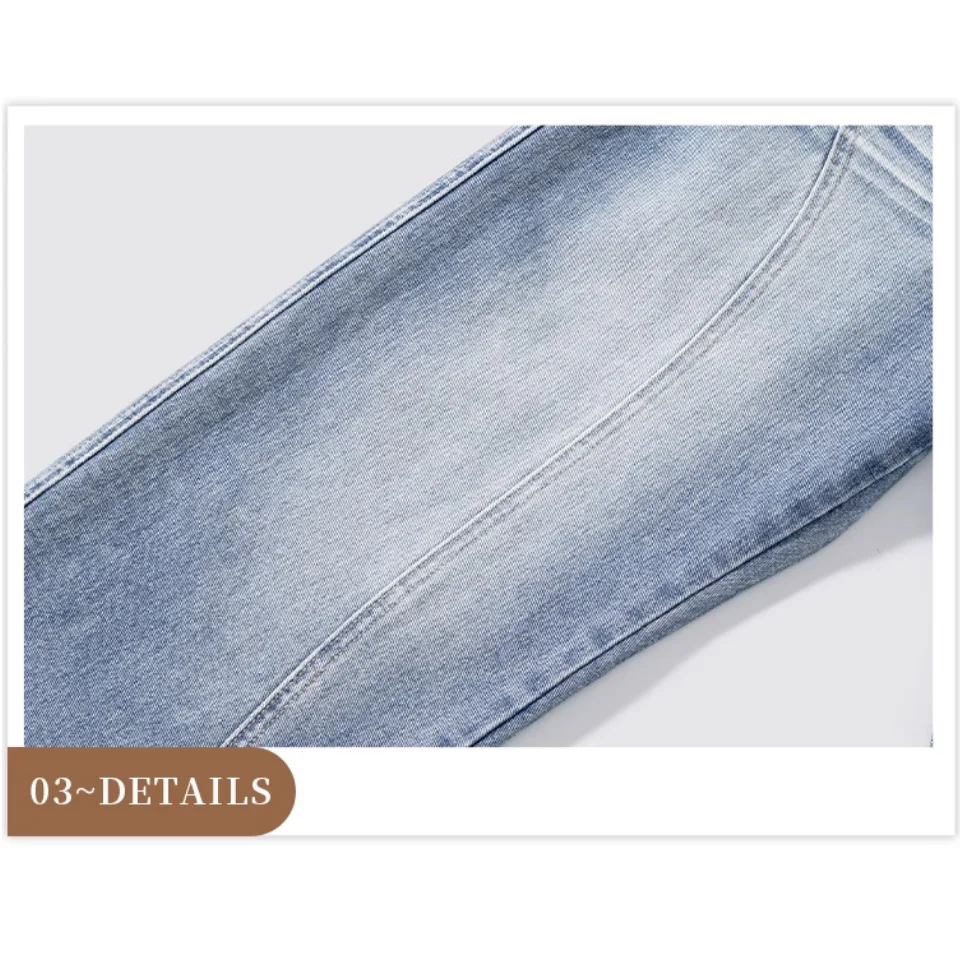 Men's Vintage Patchwork Jeans - Wide Leg Loose Fit Trousers, Trendy Denim Pants for Autumn Winter Collection