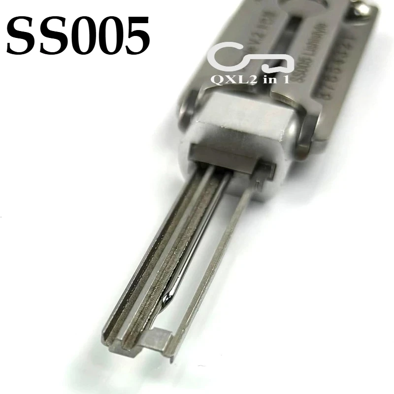 

1PCS Locksmith LiShi 2 in 1 SS005 Dimple KABA Type Style Lock 2 in 1 Civil House Ganzua Tools Master Key Kit Tool Full Set