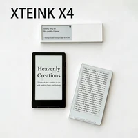 Lector de Libros Electrónicos XTEINK X4 de 4.3 Pulgadas, 220ppi, Ultrafino, 650mAh, 16GB, Pantalla de Tinta Electrónica, Magnético, Ligero, con Estuche, Regalos Personalizados