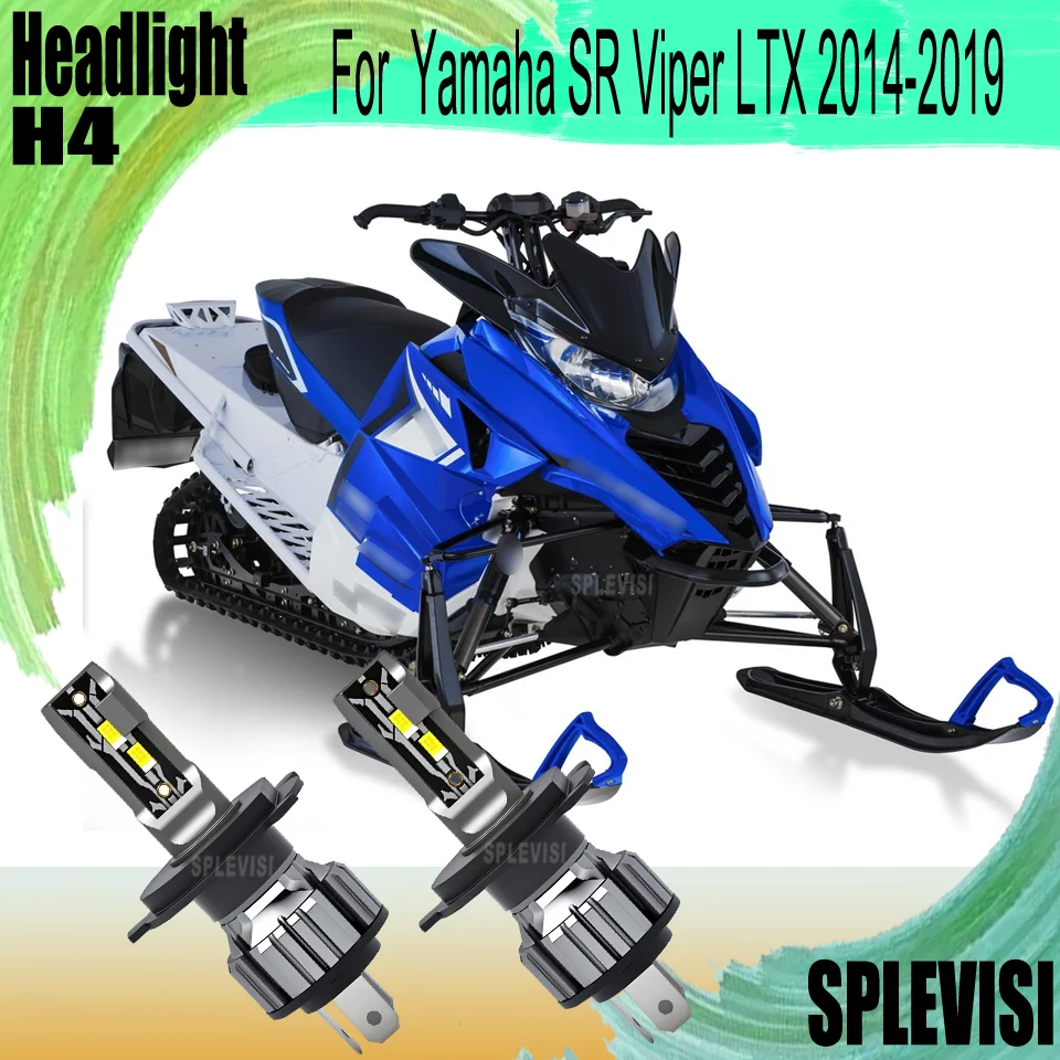 

1Pcs/2Pcs LED H4 motorcycle Headlight Ideal for Safe Night Trips durable For Yamaha SR Viper LTX 2014 2015 2016 2017 2018 2019