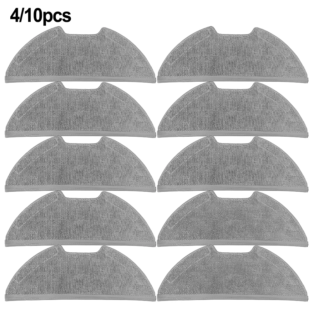 4/10Pcs Mop Rag For Midea M9 / For NERE10s E10S / For Obode A8 A8 Plus / For ETA Aurum PRO 6241 Robot Vacuum Cleaner