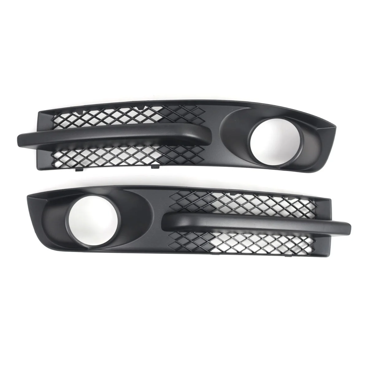 

Pair Hollow Mesh Honeycomb Car Front Bumper Fog Lamp Lower Grille 7M3853684A01 For VW Sharan 2002 2001-2010 With Fog Light Hole