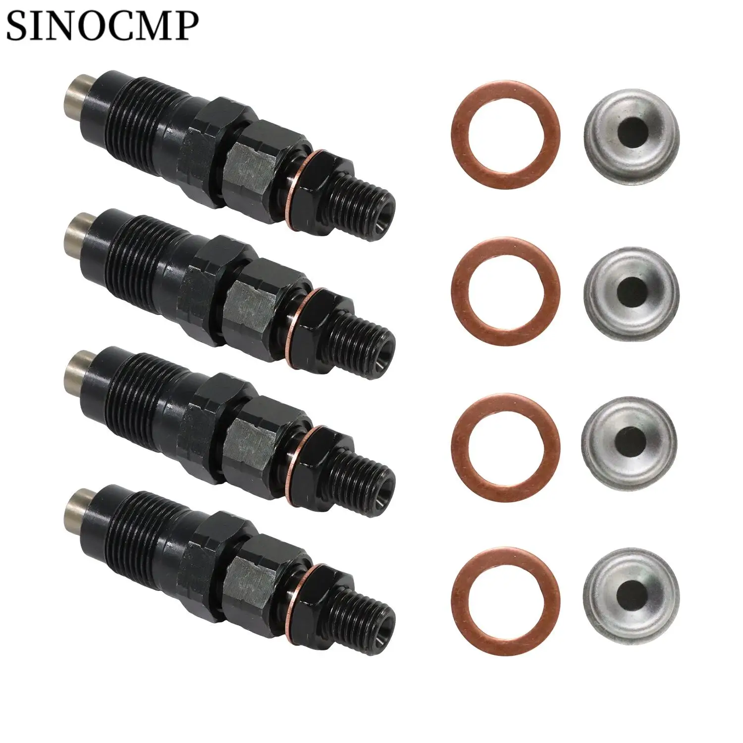 

4PCS 16600-43G23 TD27 Fuel Injectors Fits For NISSAN NAVARA TD27 D21 2.7L Diesel Injectors Engine Diesel Auto Repair Parts