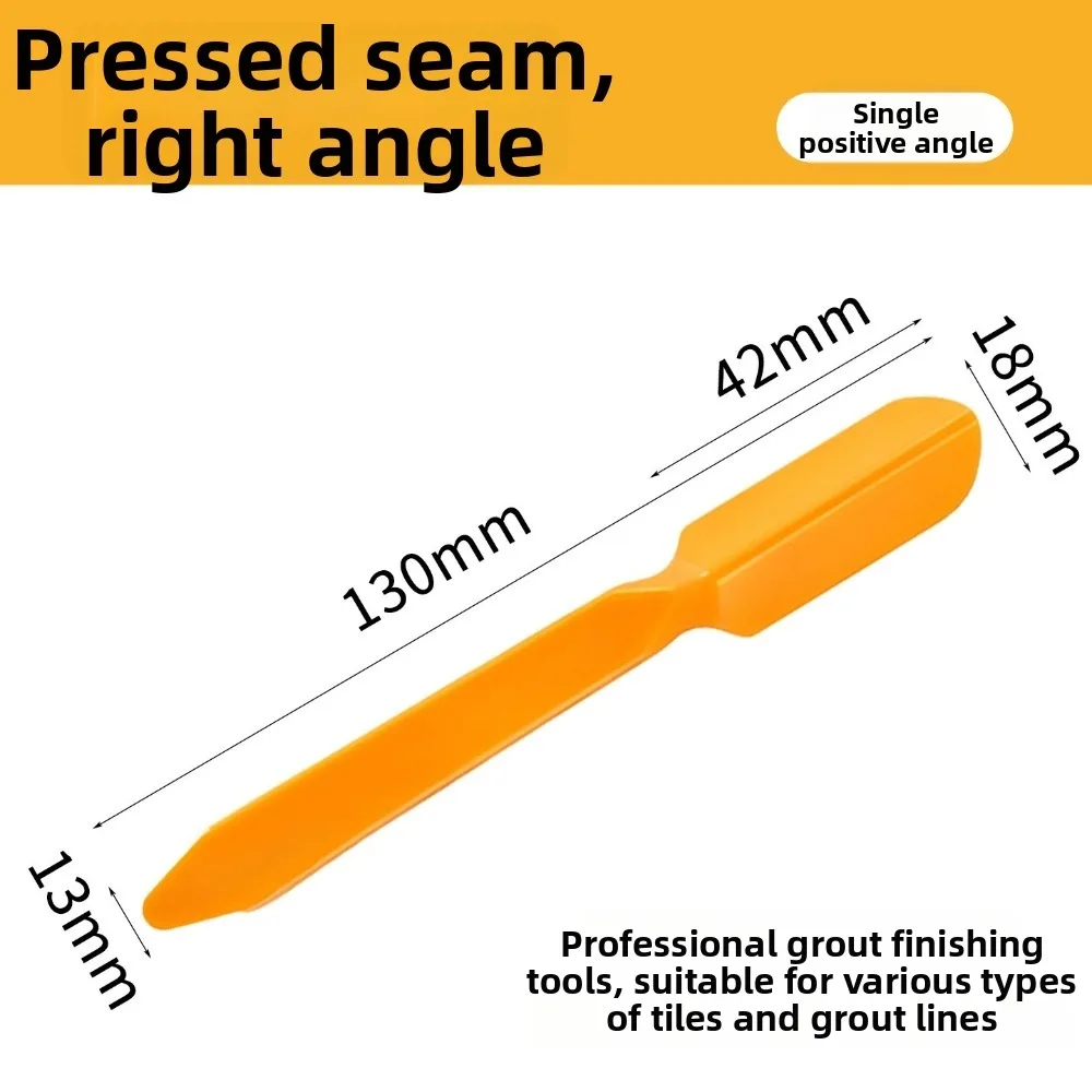 Plastic Caulking Tool Kit Reusable Inside Outside Corner Grout Finishing Tool Handheld Epoxy Grouting Sealant Scraper Set