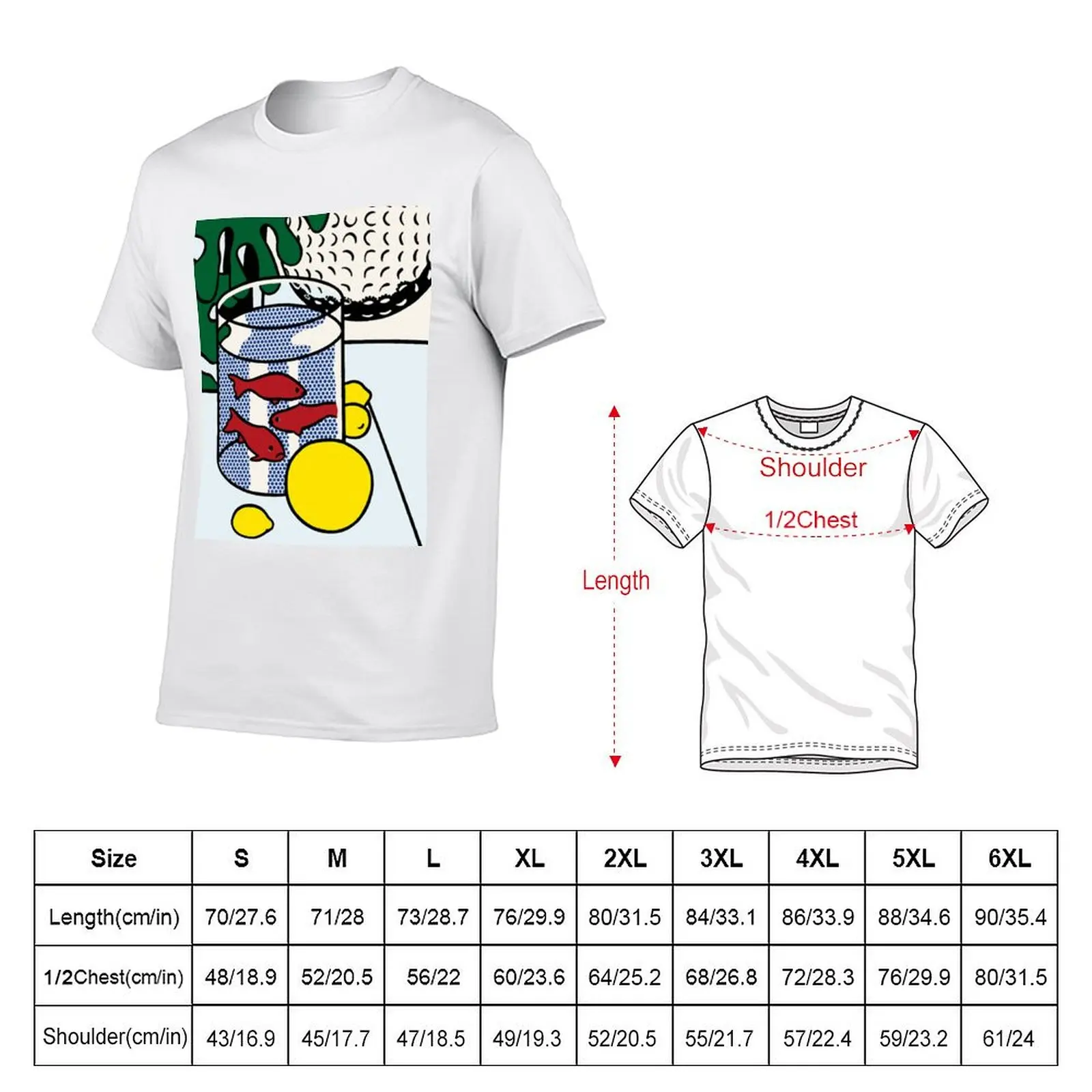 Roy Lichtenstein: Comics für Millionen T-Shirt men t shirt cotton 100% t shirts designer T-Shirt