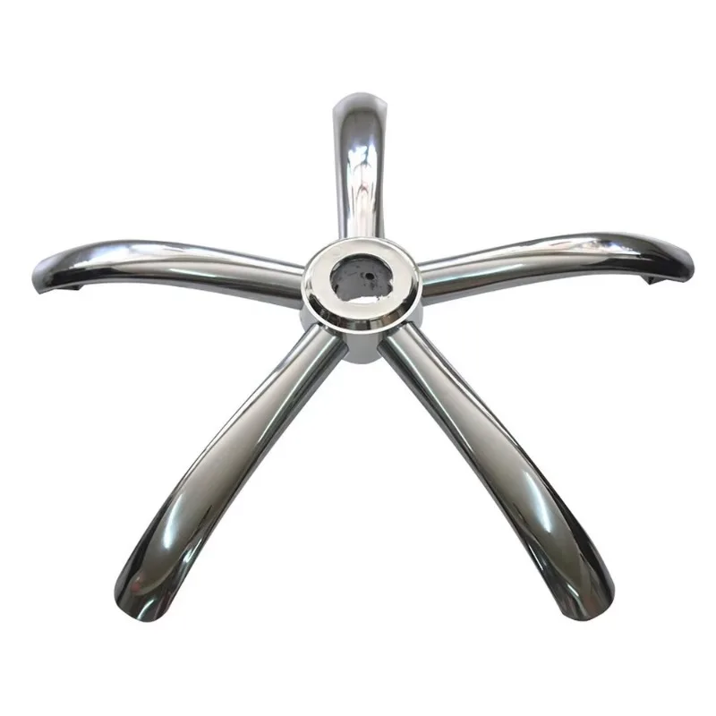 

Supplier High Quality Industrial Silvery Color 350mm Chrome Office Chair Base for Office Boss Swivel Chairs