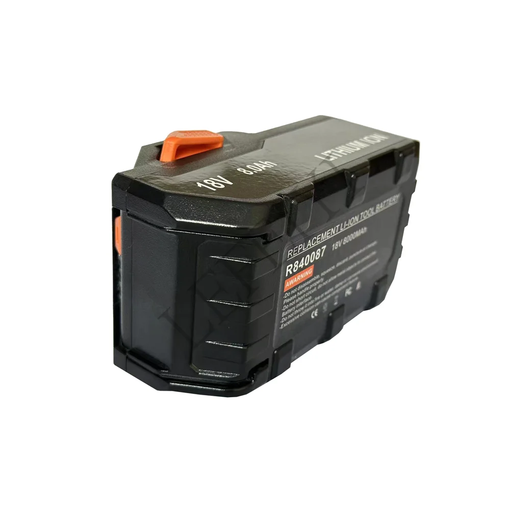 18V 8000mAh Li-ion Battery for RIDGID R840083 CS0921 R84008 AC840084 L1830R For AEG 18V