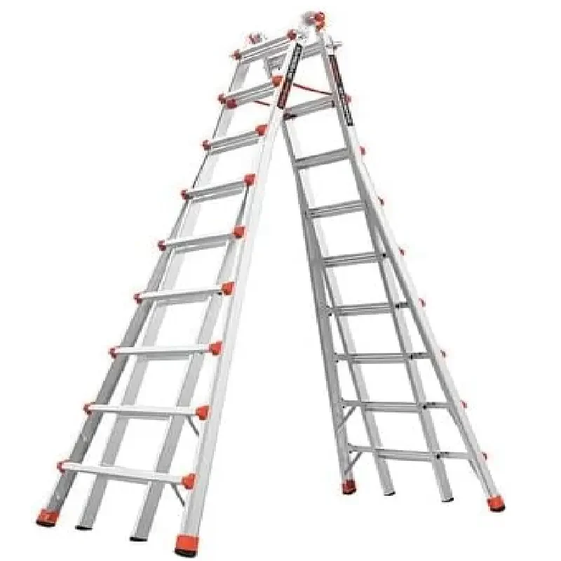 

Telescoping Step Ladder, Aluminum, 300 lb Load Capacity, 79 lb Weight