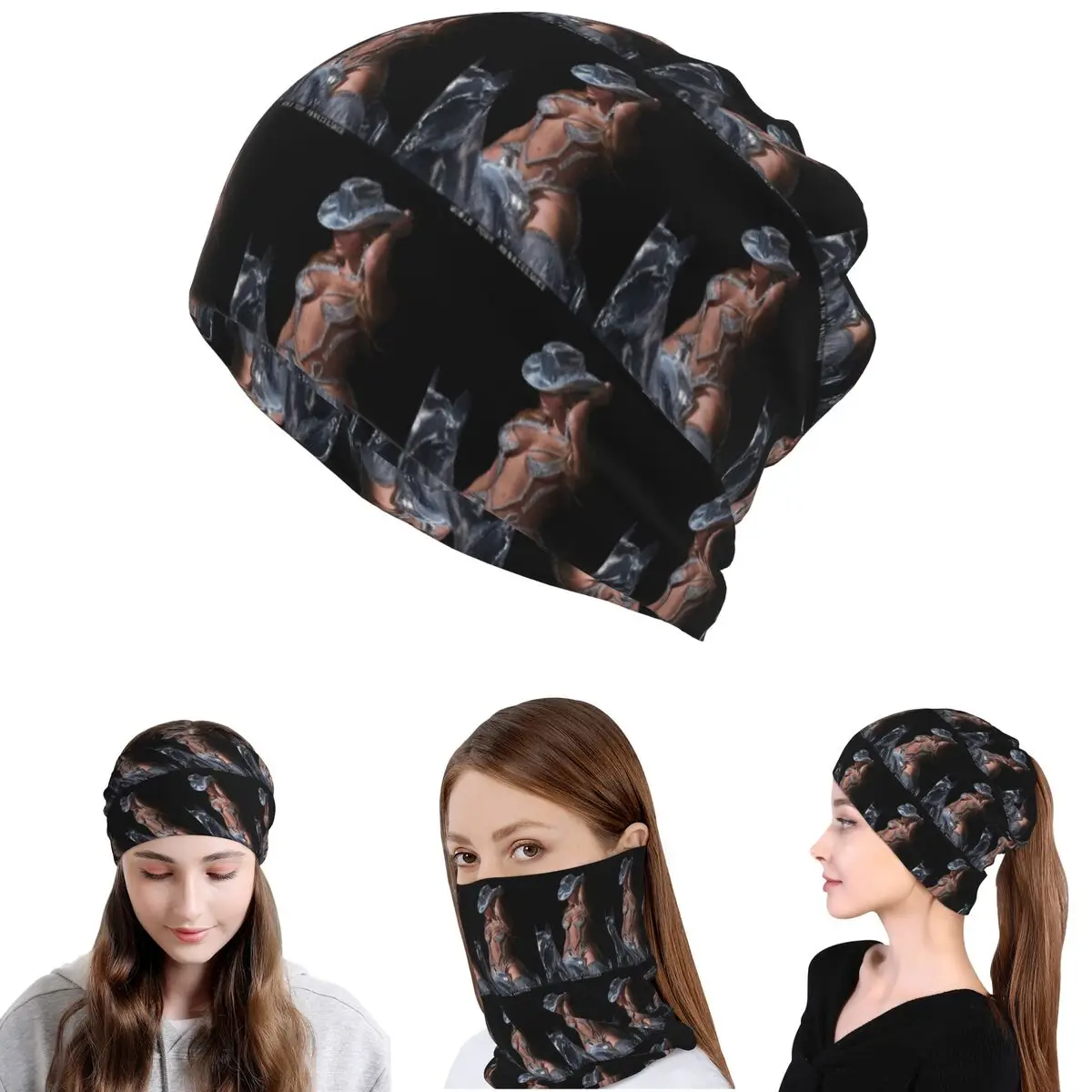 

Bey My House Singer Beyonce Renaissance Tour Bandana Neck Gaiter Magic Scarf Multi-use Face Mask Beanies Hat for Men Women Adult