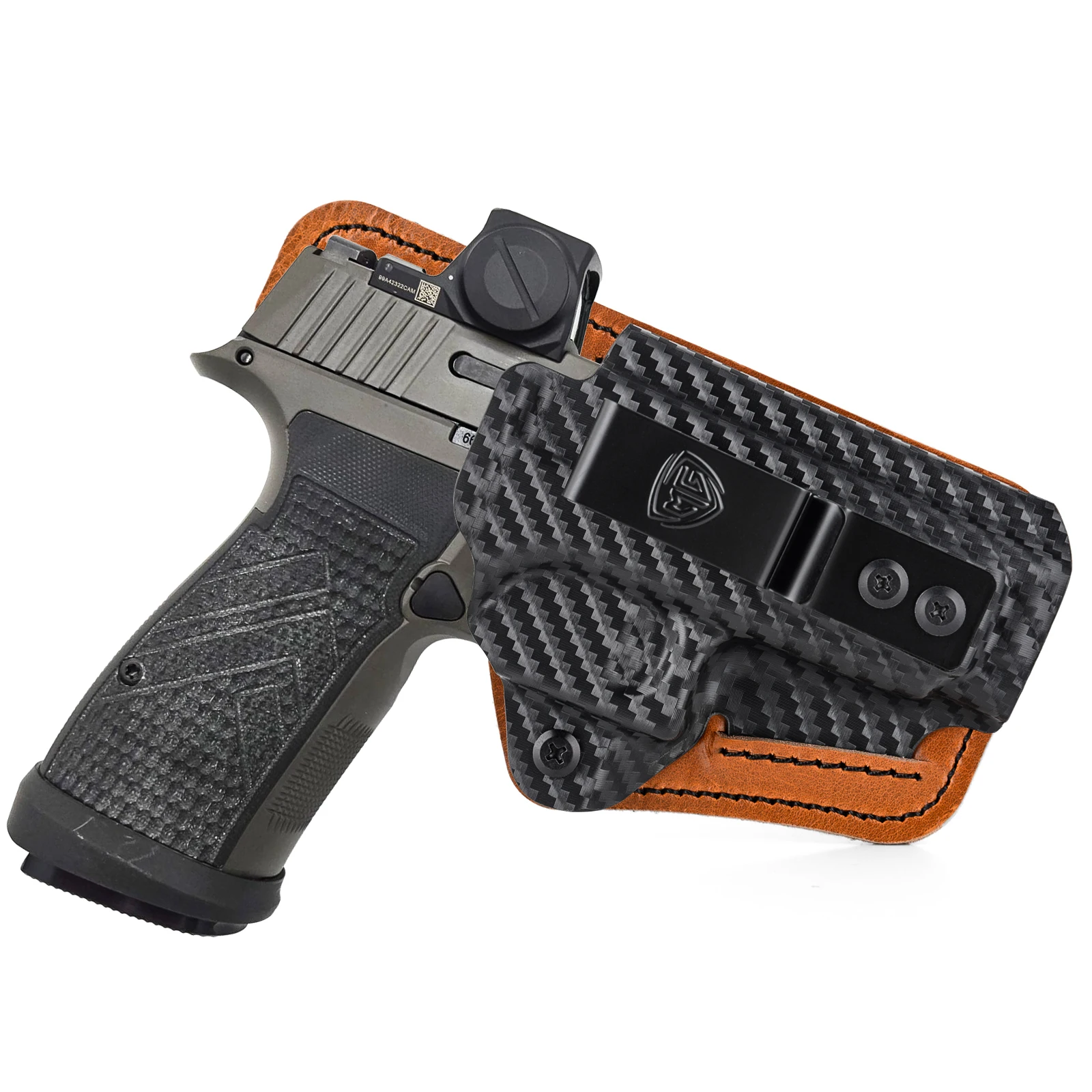 p365-axg-legion-ホルスター-コンフォートパッド付き-iwb-kydex-レザーハイブリッドホルスター-sig-sauer-p365-axg-legion-optics-隠し持ち用