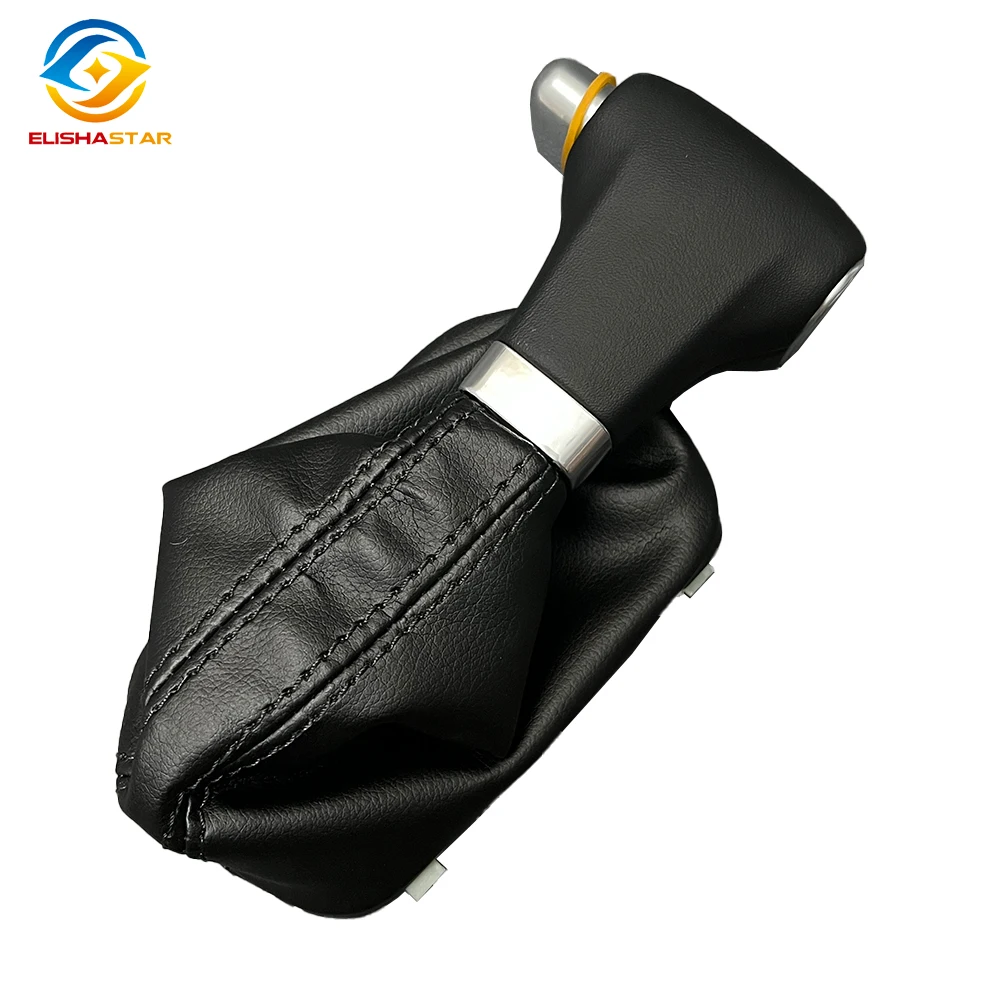 For VW Golf 5 Golf 6 MK5 MK6 Automatic Car Gear Shift Knob with Leather Dust Cover DSG Gear Stick Knob For VW Car Accessories