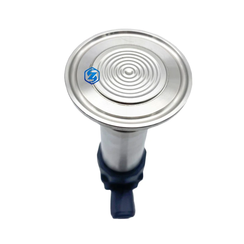 Imagem -03 - Sensor de Pressão Higiênico da Tri Braçadeira do Diafragma 50.5 do Nivelamento do Transmissor Sanitário da Pressão da Membrana do Filme Liso 420ma para a Bebida