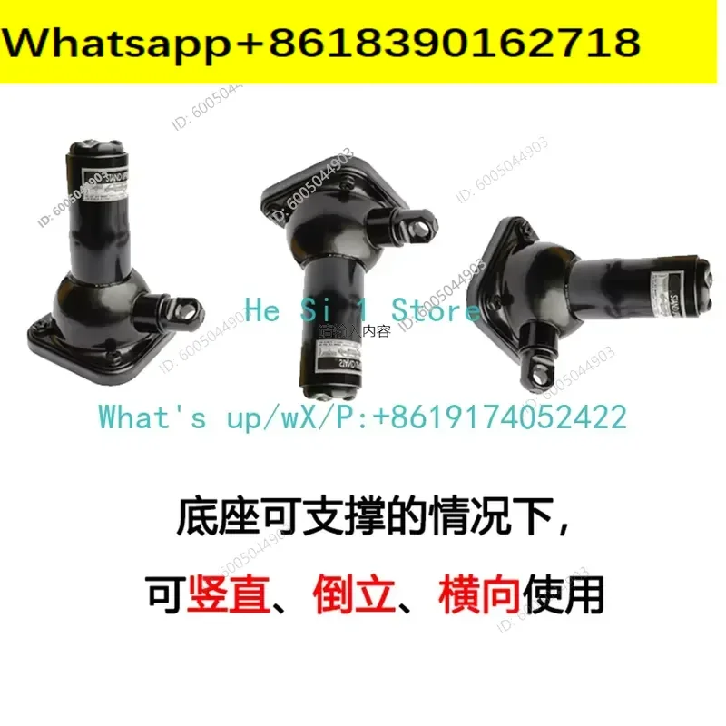 [160-325Mm] 2T spiral color box, vertical tower spiral jack 2 tons double section hand crank machinery