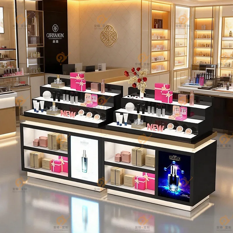 Cosmetics Display Cabinet Beauty Products Display Cabinet Nakajima Showcase Beauty Salon Store Display Desk Perfume Shelf