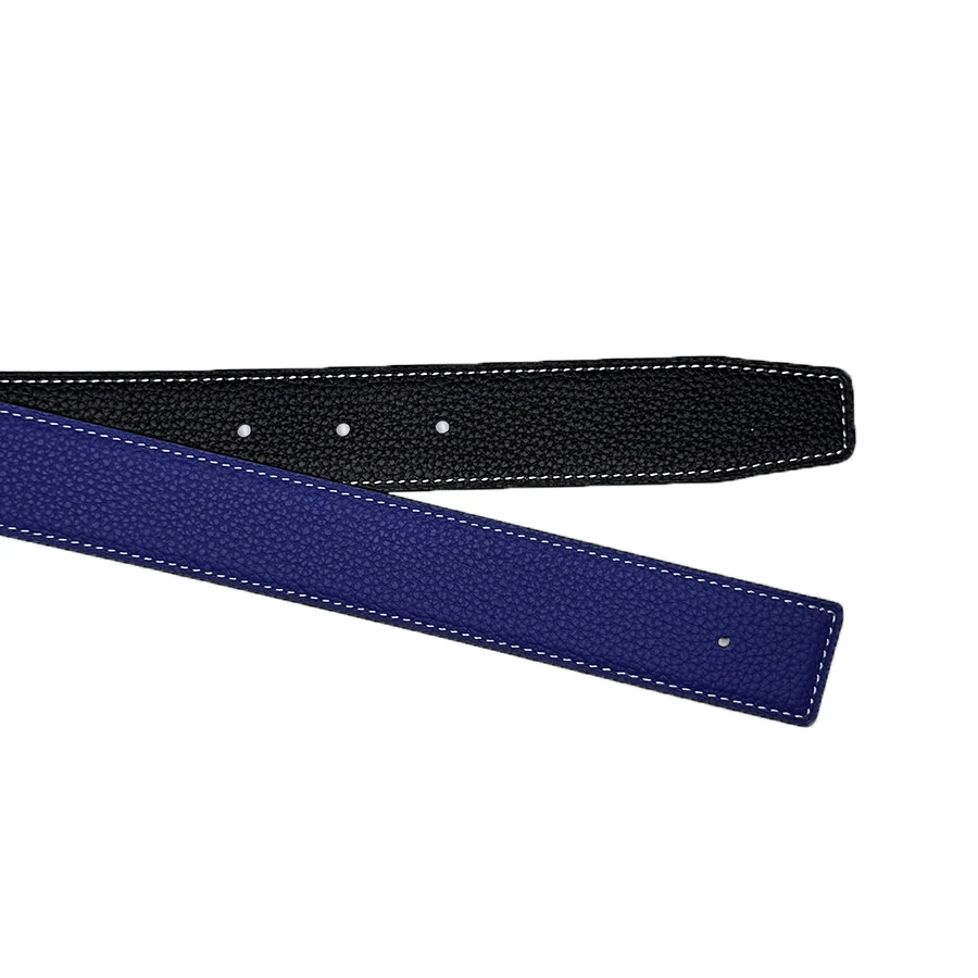 2025 バックルなし Ciartuar 3.2 センチメートル 4 色ストラップ新デザイン男性女性ベルト高品質牛革本革両面