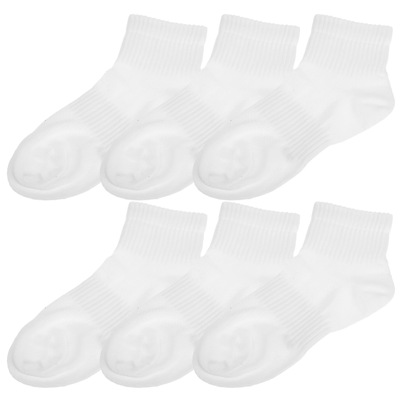 

Sports Socks for Boys Kids Sweat Absorption Breathable Mesh High Elasticity Ankle Socks Running Soccer Basketball