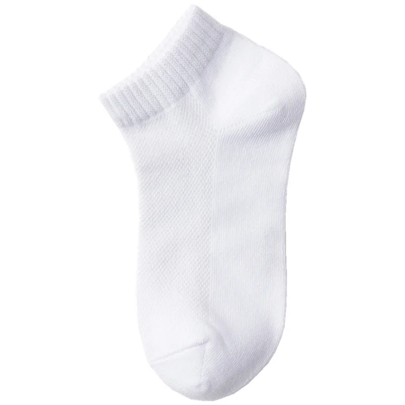 Kinder 8 Paar Sommer Mesh dünne Baumwoll socken Kinder socken Kleinkind Kleinkind Baby Jungen einfarbige Streifens ocken