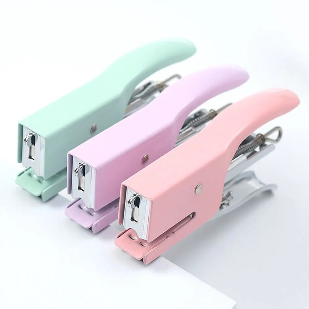 

Stationery Paper Binding School Office Supplies School Supplies Paper Binder Set Hand-Held Stapler Office Binding Tools