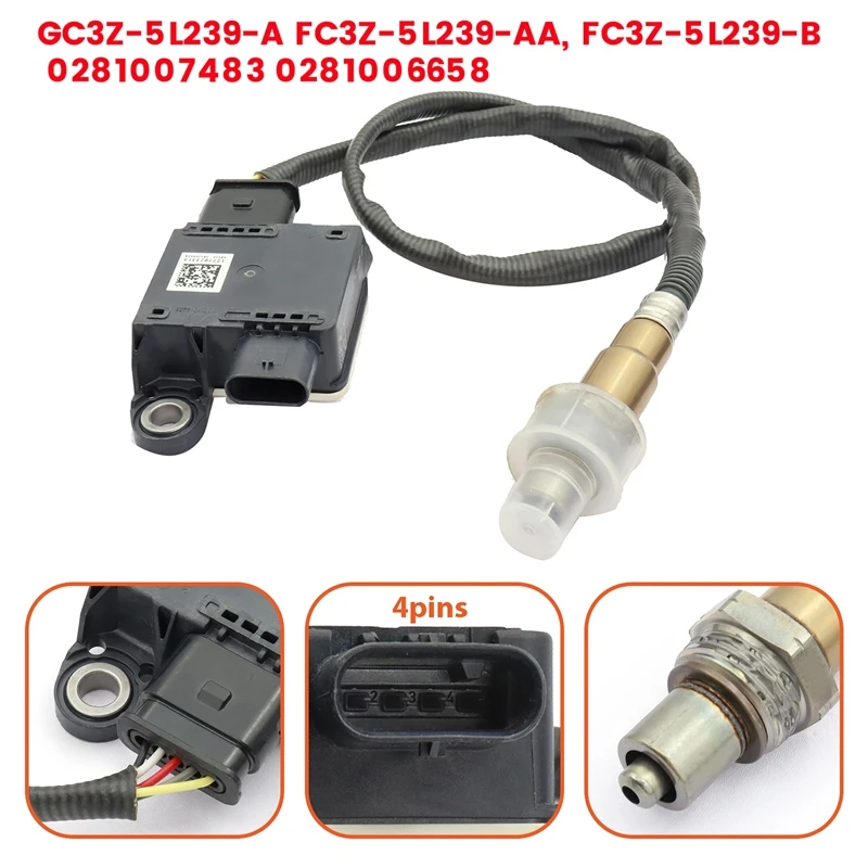 

Diesel Particulate Sensor GC3Z-5L239-AA GC3Z5L239A For Ford F-250 F-350 2015-2016 Parts GC3Z-5L239-B Nitrogen Oxygen Sensors