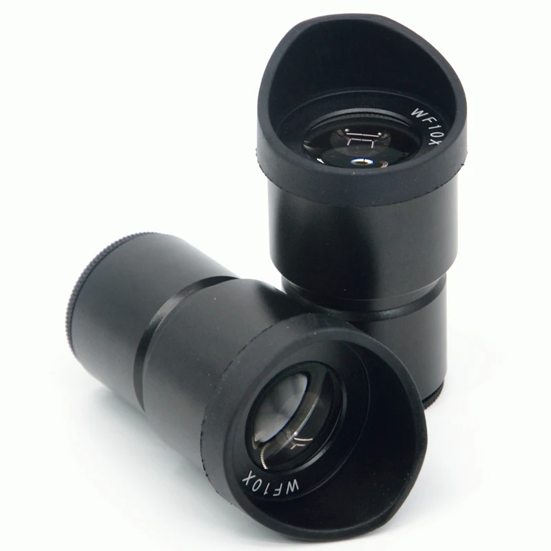 FYSCOPE New Pair Widefield WF10X 15X 20X Microscope Eyepieces ACHROMWATISM 30MM With Eyeguard Wide Angle Lens