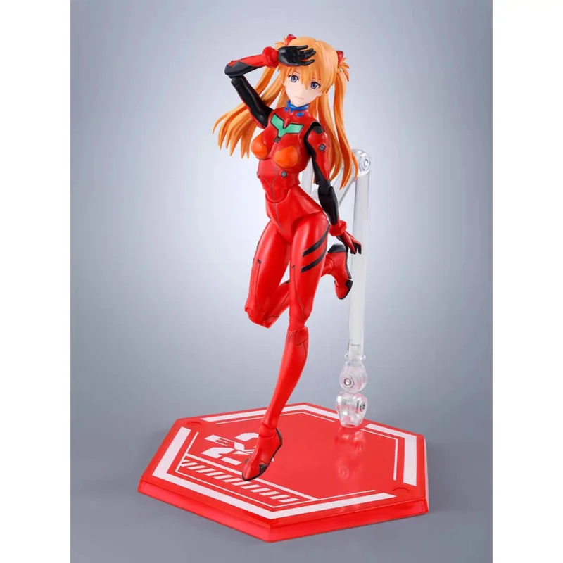

In Stock, Ships Within 24 Hours, Bandai SHF Neon Genesis Evangelion EVA Asuka Posable Figure