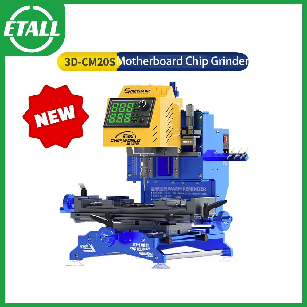 MECHANIC 3D-CM20S CNC Intelligent Motherboard Chip Grinder Machine  Fully Automatic Grinding for IPHONE 6-15 Promax