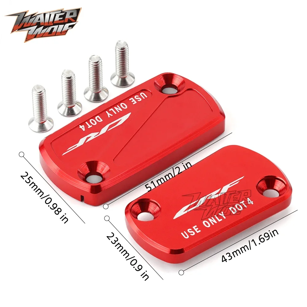 New CRF450 Motorycle Front Brake Clutch Fluid Reservoir Cover For HONDA CRF 450R CRF 450RX Master Oil Cylinder Cap Accessories