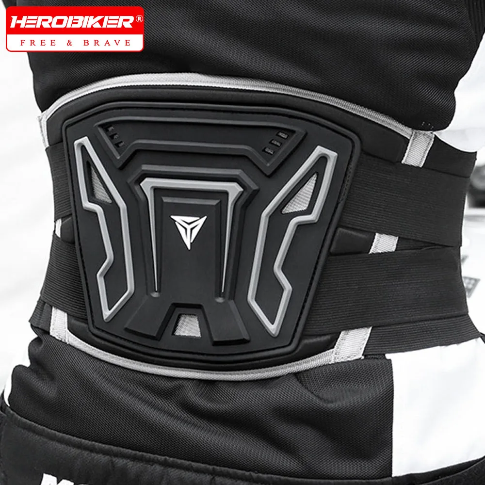 Motocross Waist Protector Motorcycle Touring Kidney Belt Breathable Cycling Waist Belt Adjustable Sport Waist Guard Unisex