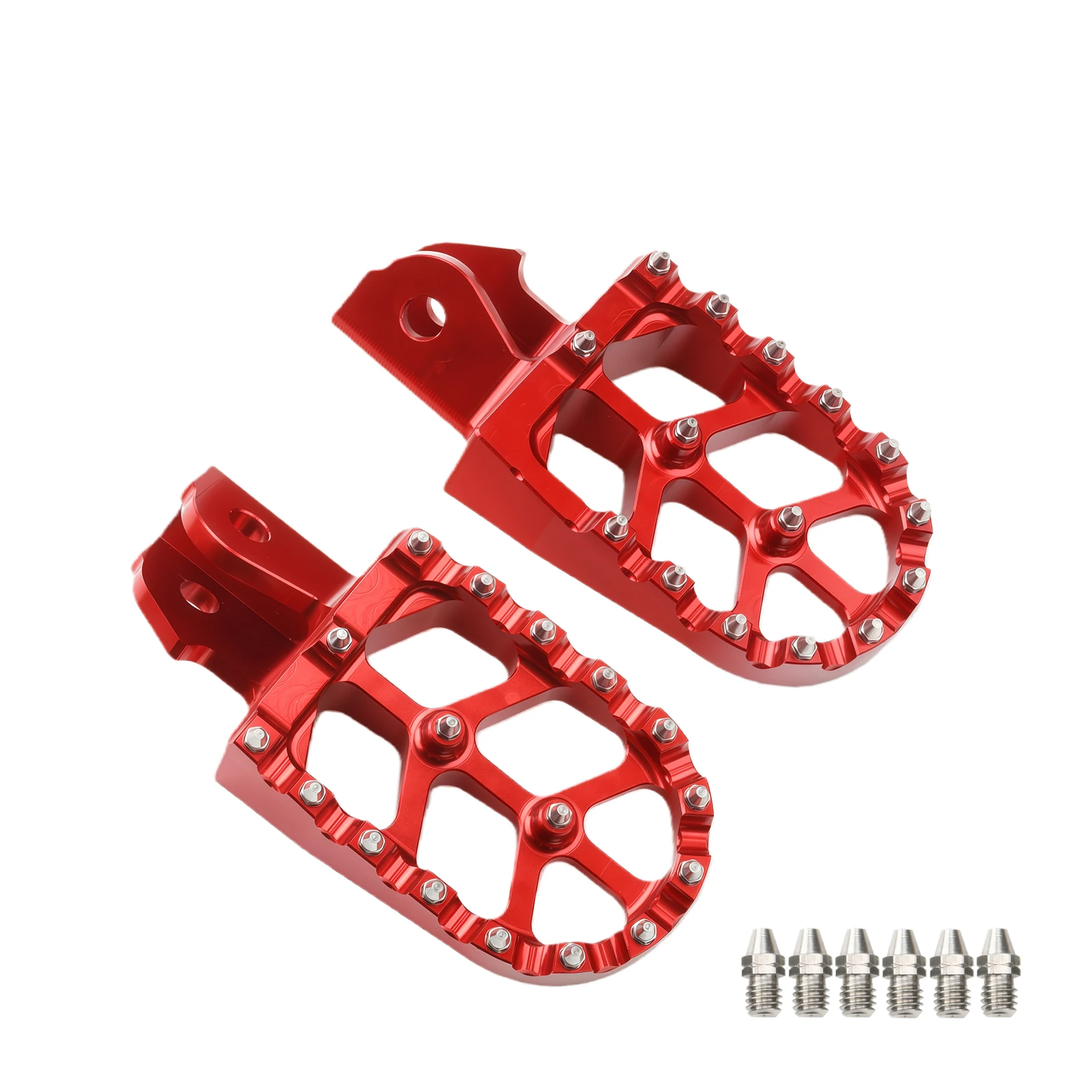 For Sur-Ron Light Bee X S Electric Bike Motorcycles Aluminum Foot Pegs Rests Pedals Footpegs Bracket For Segway X160 Segway X260