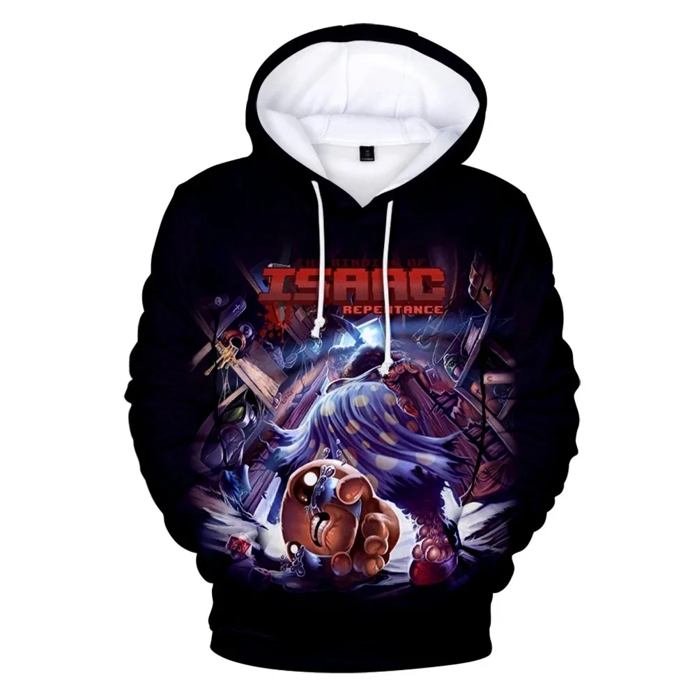 Hoodies Hip Hop extragrandes para homens, Nova Kawaii Anime A liga o de isaac, Hoodies House para casa, Hoodies Manga Masculino, 2021