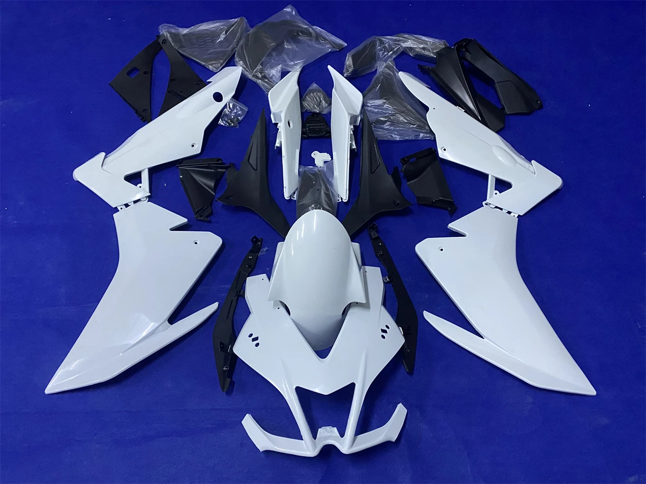 Motorcycle Components Pack Left Right Cowling for RSV4 2010-2012-2015 Fairing ABS Injection Unpainted Plastic Parts