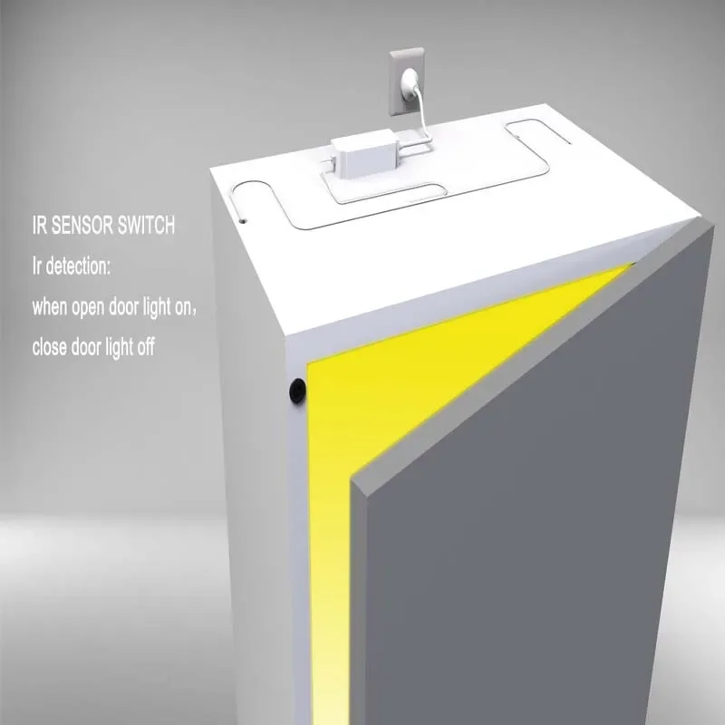 적외선 핸드 웨이브 센서 스위치, 싱글 및 더블 핸드 스위프 감지기 스위치, 옷장 캐비닛 도어 LED 조명용, DC 5V-24V, 신제품