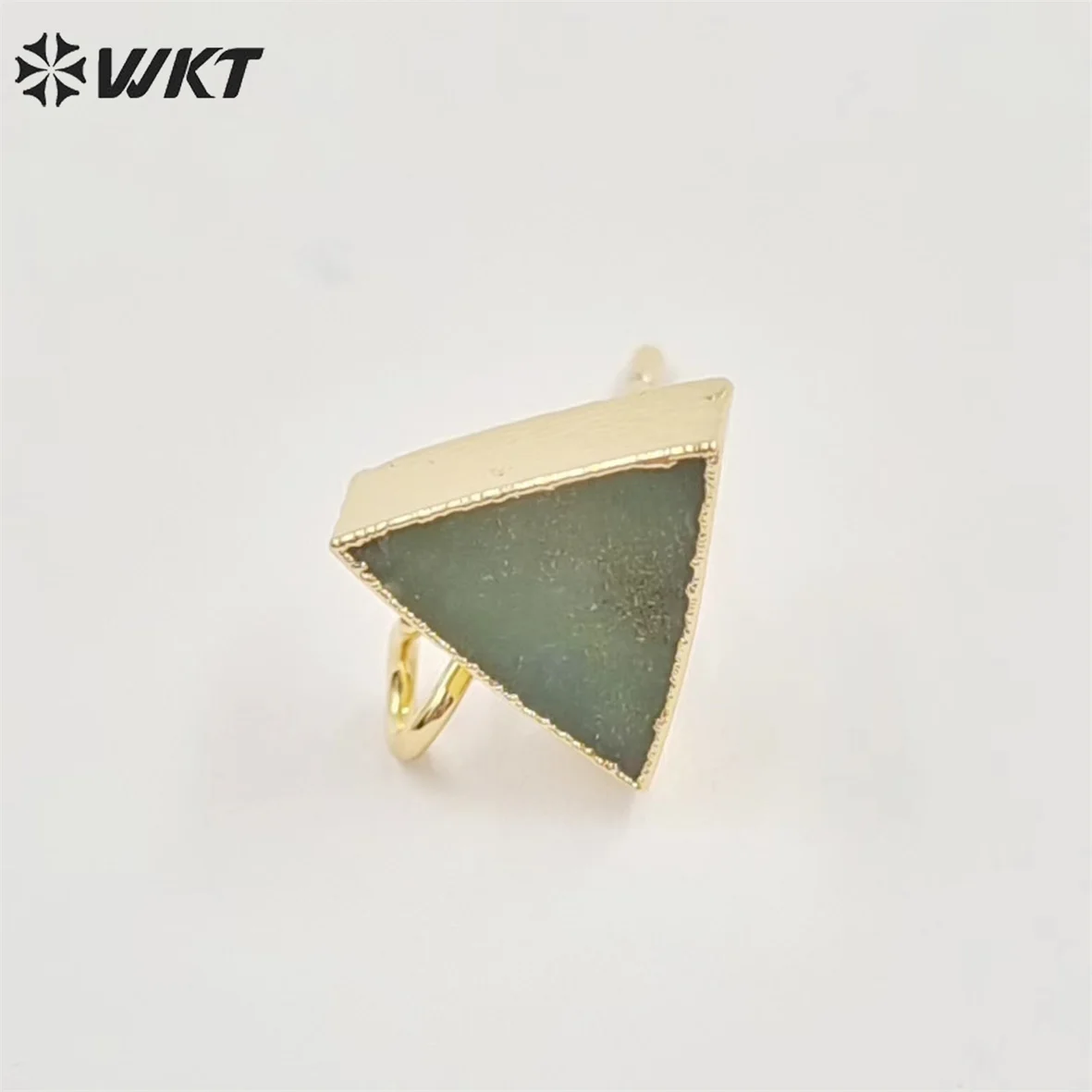 WT-JFE79  WKT 2022 Fashion Sale Accessory Chrysoprase Jade Good Quality Attractive Jewelry Retro Earrings Trend