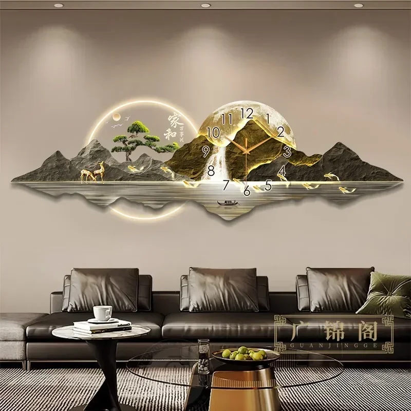 Trendy Minimalist Wall Clocks Restaurant Aesthetic Silent Design Wall Watch Art Living Room Bedrooms Wanduhr Room Decorations