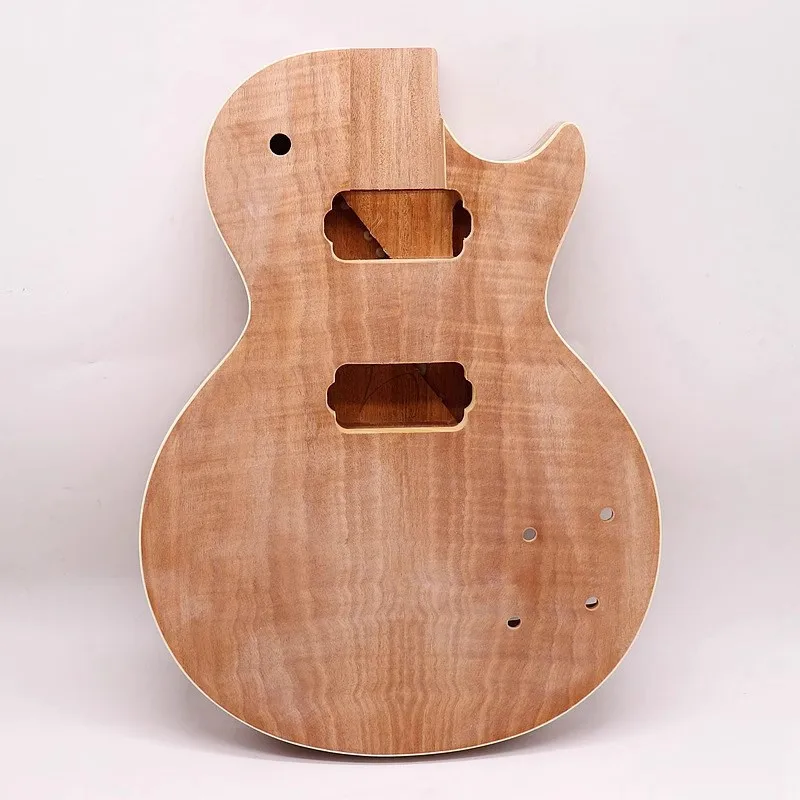 LP body tiger pattern hemming body DIY guitar modified body Aogu wood LP electric guitar accessories