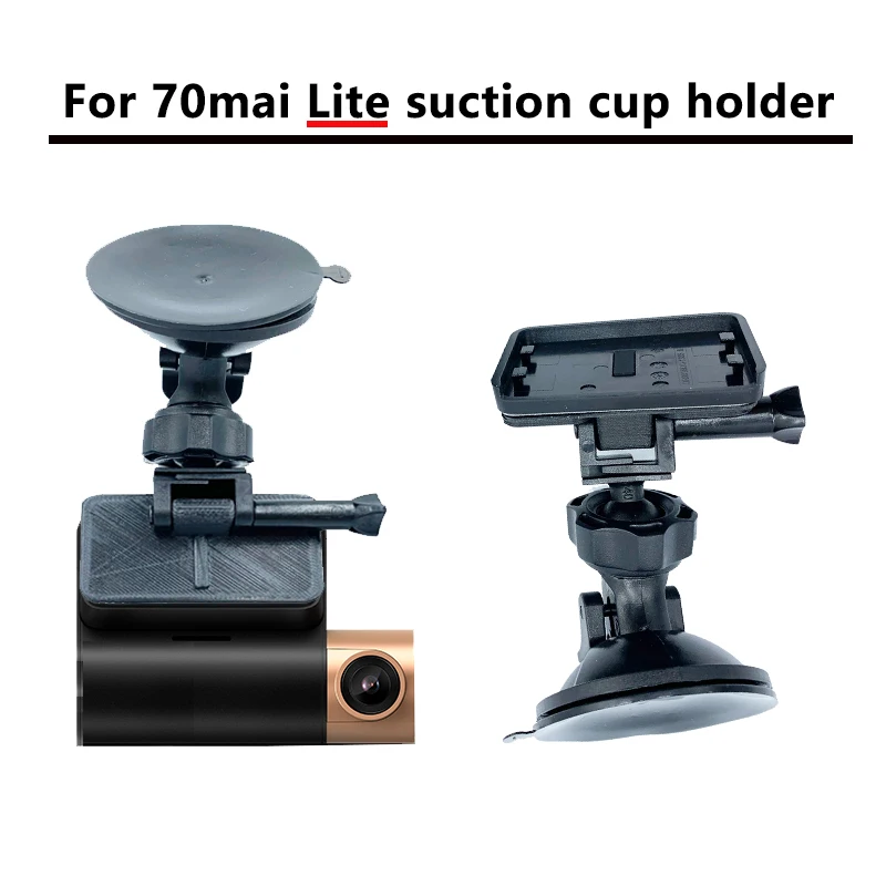 For 70mai Dash Cam Lite  D02/D08  suction cup holder+ Mount ,Vehicle-mounted bracket Special bracket for tachograph.