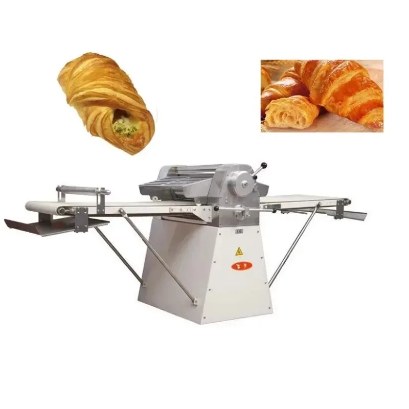 2025 Commercial Bread Dough Sheeter Electric Pastry Dough Sheeter Machine Price/ Pizza Dough Sheeter for Food Processing on Sale